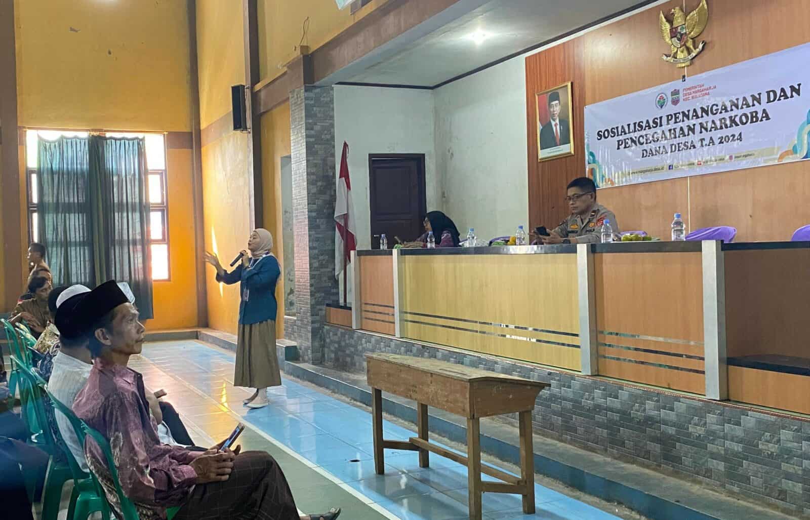 Desa Margaharja Gelar Sosialisasi Penanganan dan Pencegahan Narkoba Guna Wujudkan Desa Mandiri Bersih Narkoba Bersama BNNK Ciamis, Polsek Sukadana, dan Pemerintah Kecamatan Sukadana , Desa Margaharja Gelar Sosialisasi Penanganan dan Pencegahan Narkoba Tahun Anggaran 2024 Guna Wujudkan Desa Mandiri Bersih Narkoba